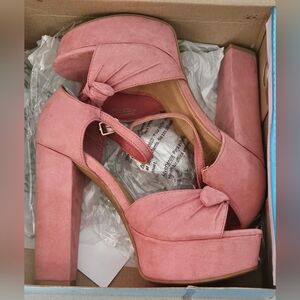 New Unique Guava Rose 5" Strong High Heels Rouge Shoes